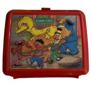Vintage Sesame Street Lunch Box No Thermos
